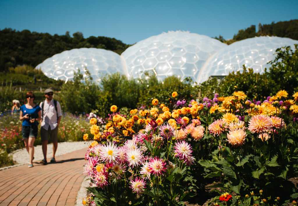 Couples at the Eden Project