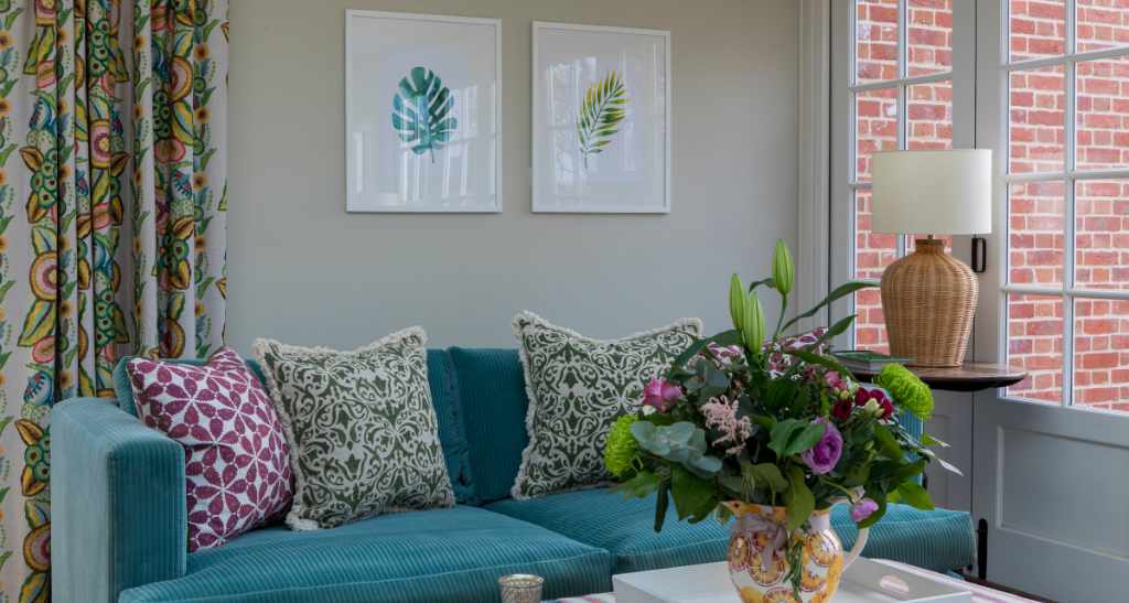 Kelling Design - teal sofa