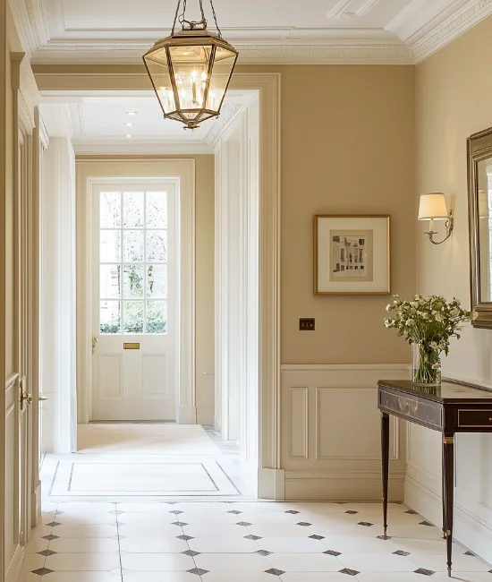Cotswold Stone hallway