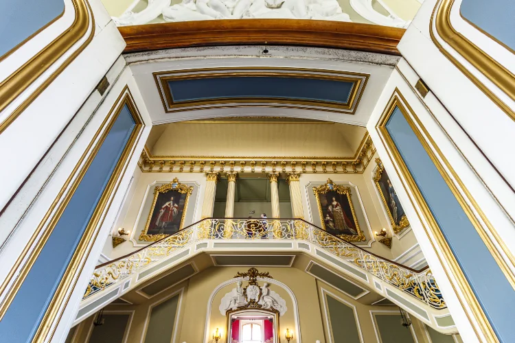 Panelling at Wrest Park
